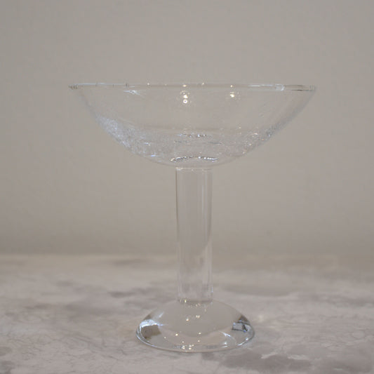 Bubble Glass Champagne Coupe