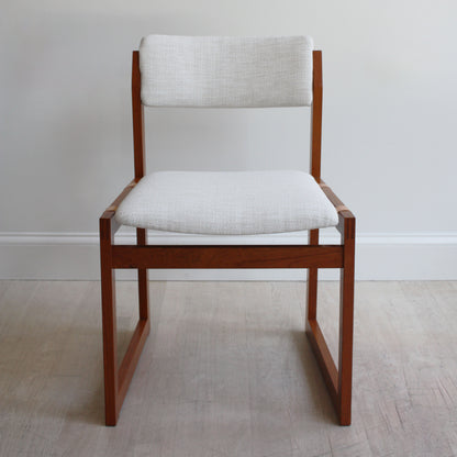 Set of 6 Danish Mid Century Dining Chairs