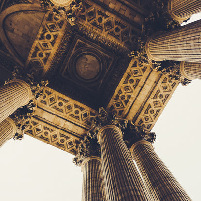 Under the Pantheon in Paris, France photograph by Sara Ferguson 